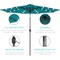 Best Choice Products 10ft Solar LED Lighted Patio Umbrella w/ Tilt Adjustment, UV-Resistant Fabric